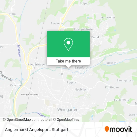 Anglermarkt Angelsport map