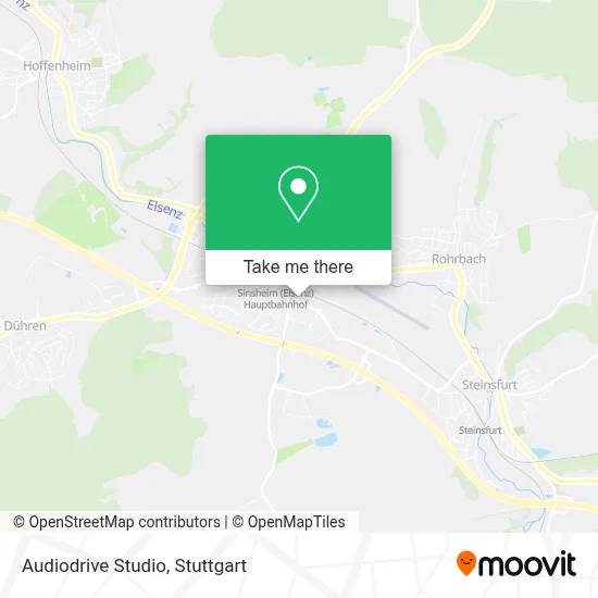 Audiodrive Studio map