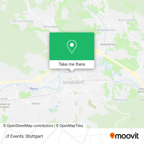 Jf Events map