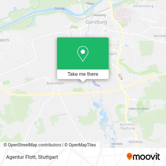 Agentur Flott map