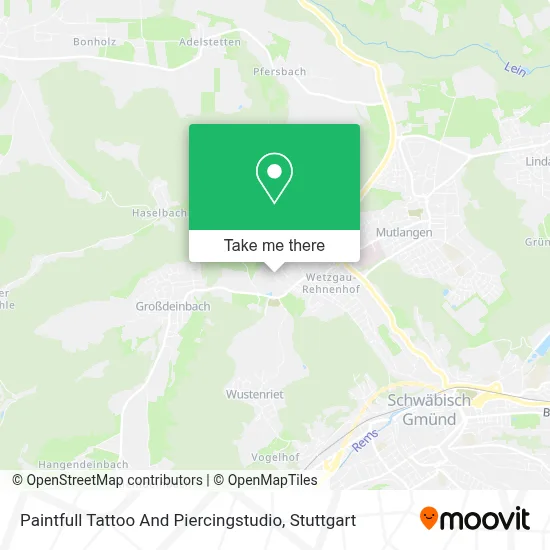 Paintfull Tattoo And Piercingstudio map