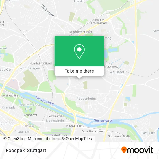 Foodpak map