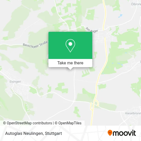 Autoglas Neulingen map
