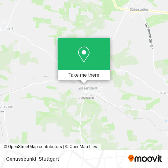 Genusspunkt map