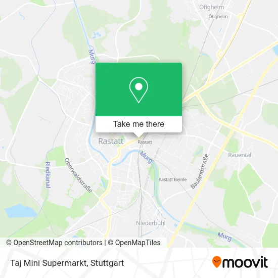 Taj Mini Supermarkt map