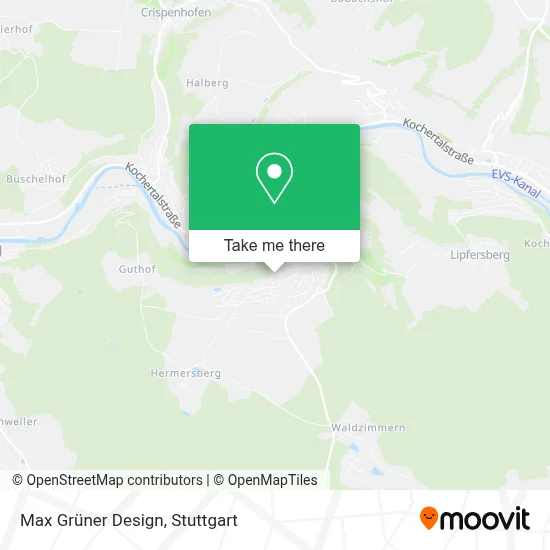 Max Grüner Design map