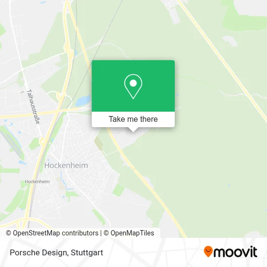 Porsche Design map