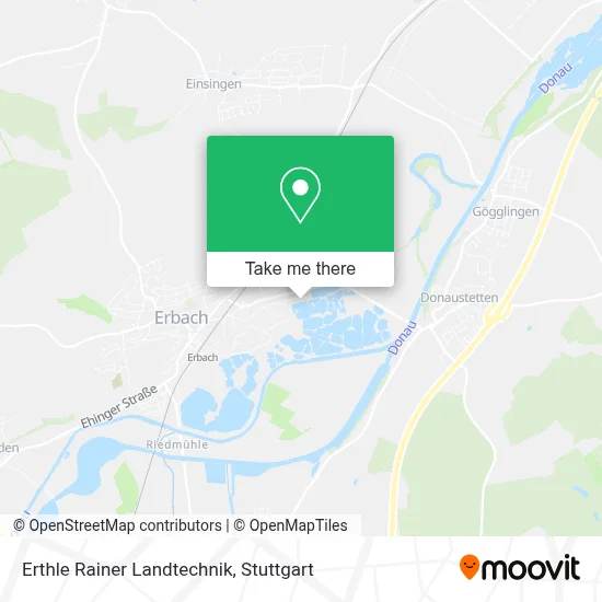 Erthle Rainer Landtechnik map