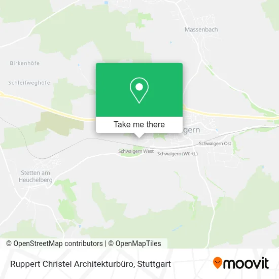 Ruppert Christel Architekturbüro map