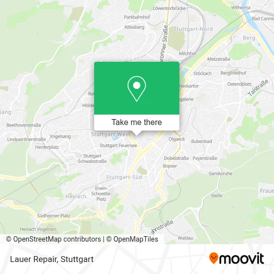 Lauer Repair map