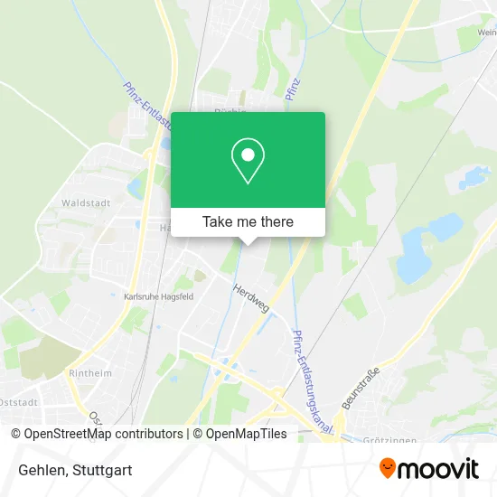 Gehlen map
