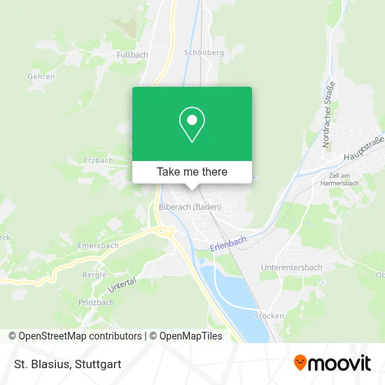 St. Blasius map