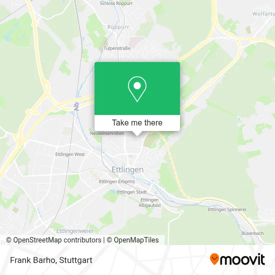 Frank Barho map