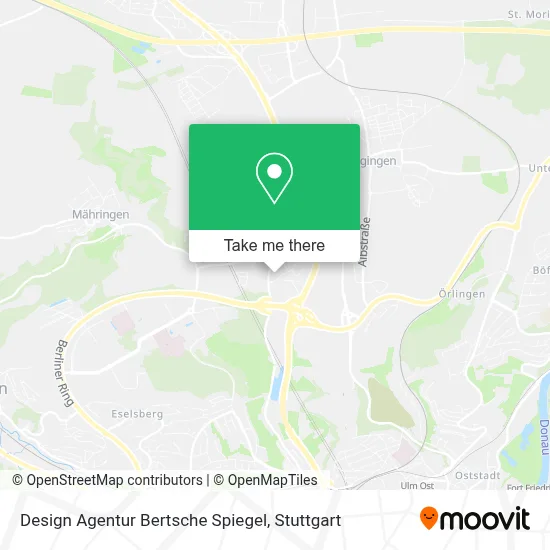 Design Agentur Bertsche Spiegel map