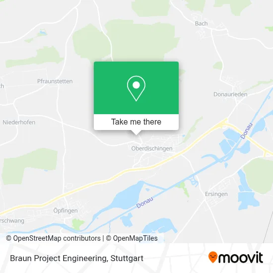 Braun Project Engineering map