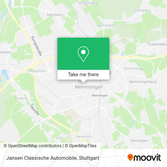 Jansen Classische Automobile map