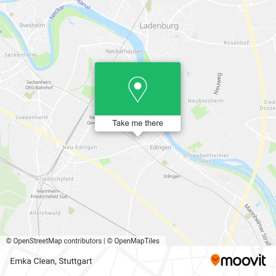 Emka Clean map