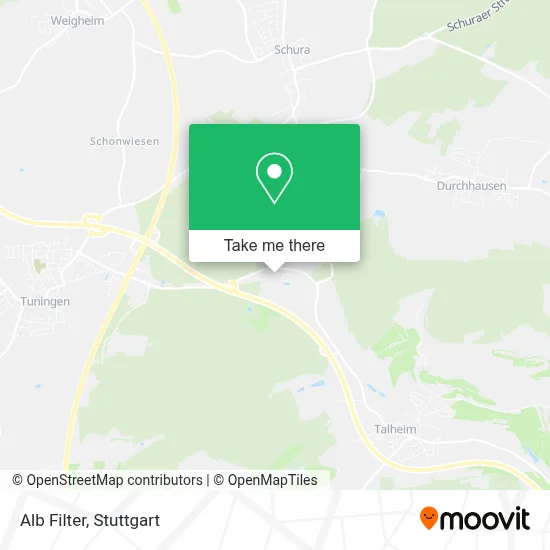 Alb Filter map