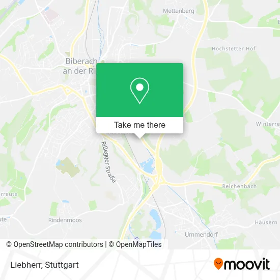 Liebherr map