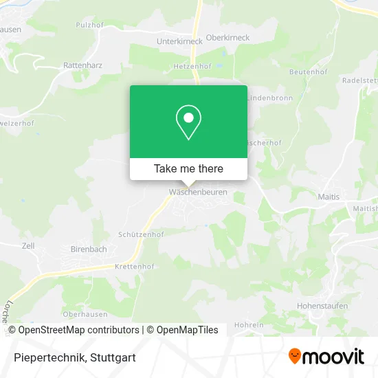 Piepertechnik map