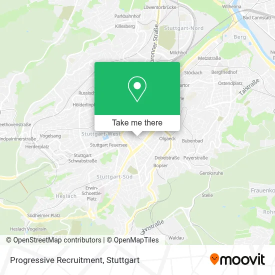 Progressive Recruitment map