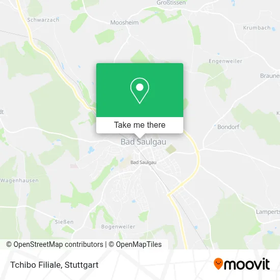 Tchibo Filiale map