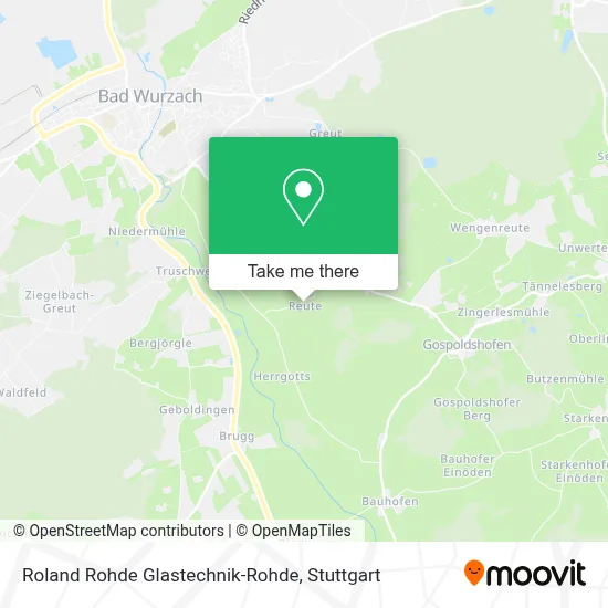 Roland Rohde Glastechnik-Rohde map