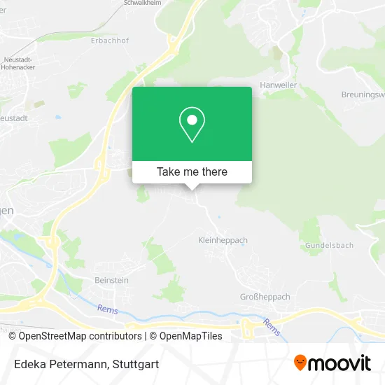 Edeka Petermann map