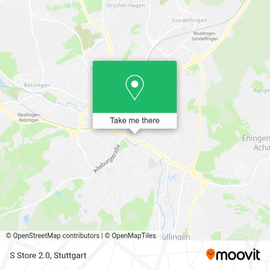S Store 2.0 map