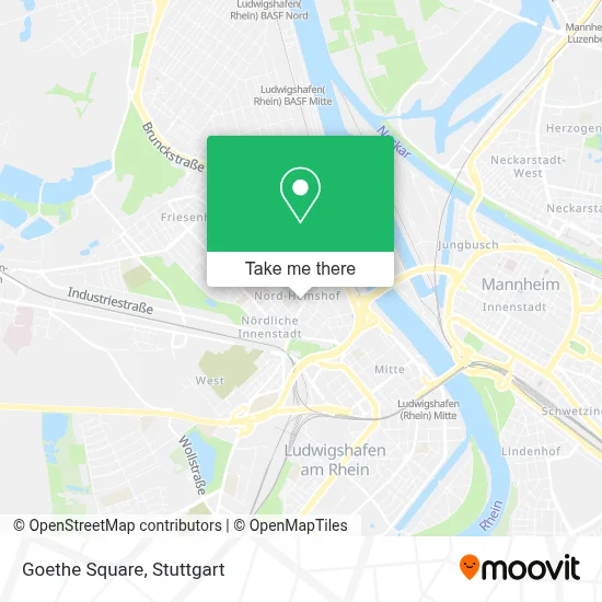 Goetheplatz map