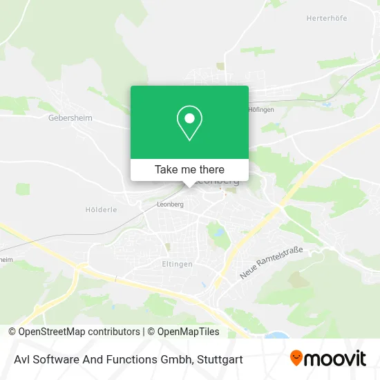 Avl Software And Functions Gmbh map