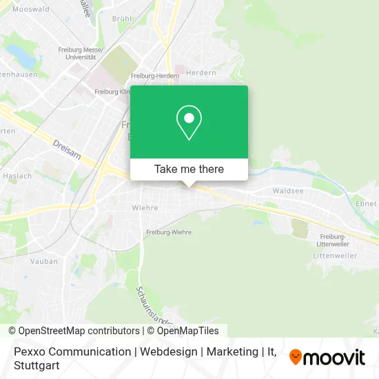 Pexxo Communication | Webdesign | Marketing | It map