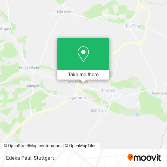Edeka Paul map