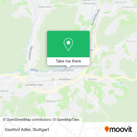 Gasthof Adler map