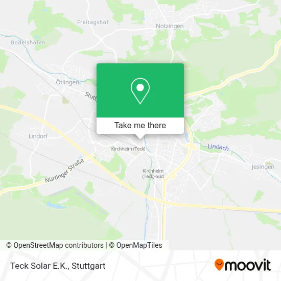 Teck Solar E.K. map