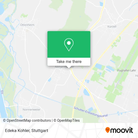 Edeka Kohler map