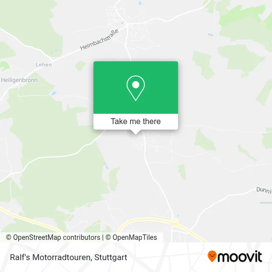 Ralf's Motorradtouren map