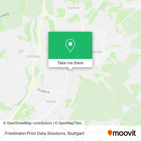Friedmann Print Data Solutions map