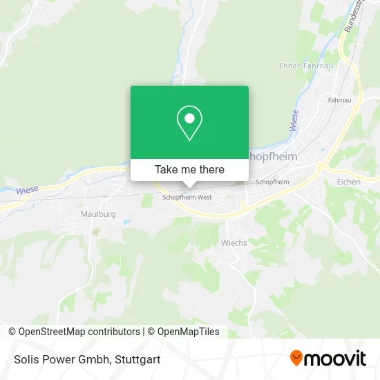 Solis Power Gmbh map