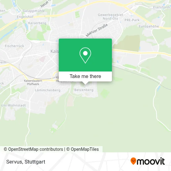 Servus map