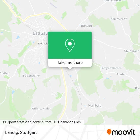 Landig map