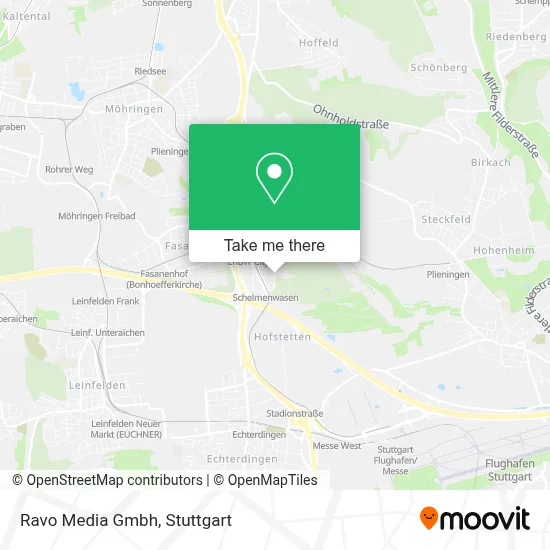 Ravo Media Gmbh map