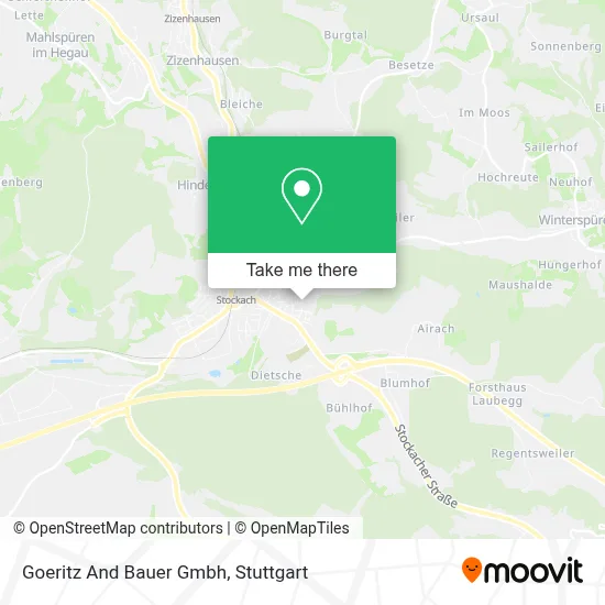 Goeritz And Bauer Gmbh map