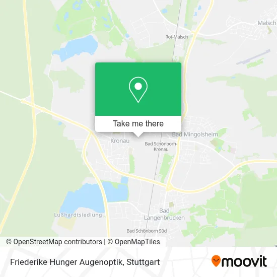 Friederike Hunger Augenoptik map