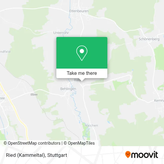 Ried (Kammeltal) map