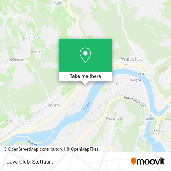 Cave Club map