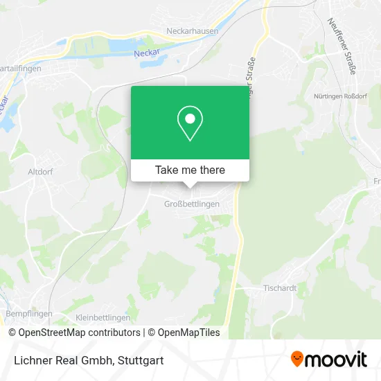 Lichner Real Gmbh map