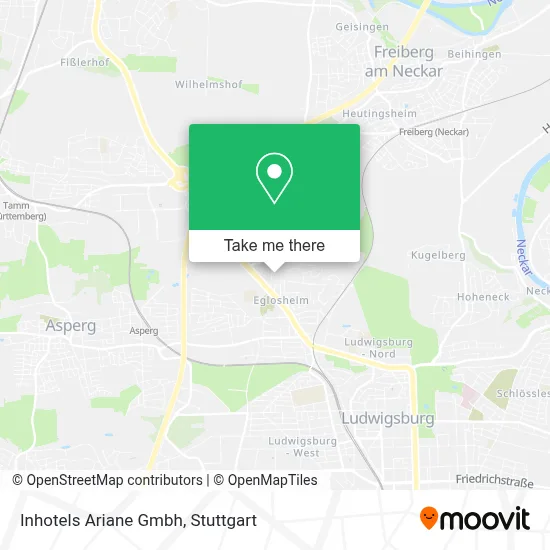Inhotels Ariane Gmbh map
