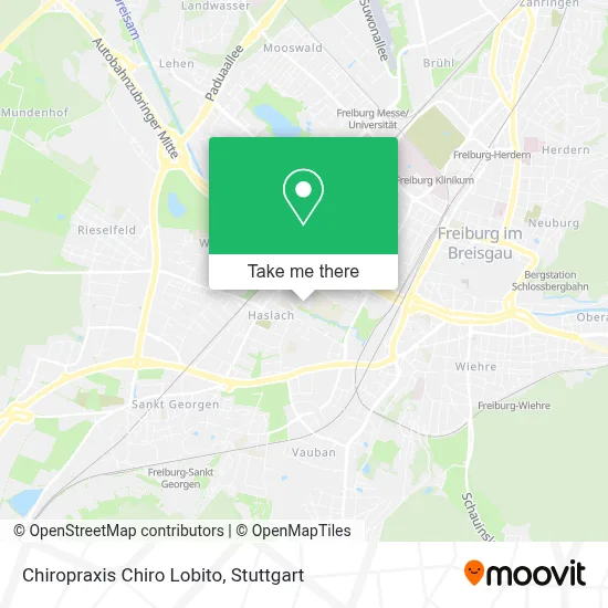 Chiropraxis Chiro Lobito map