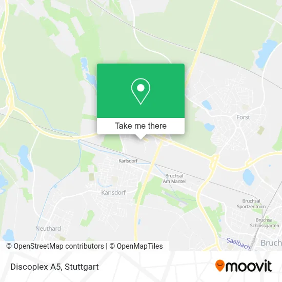 Discoplex A5 map